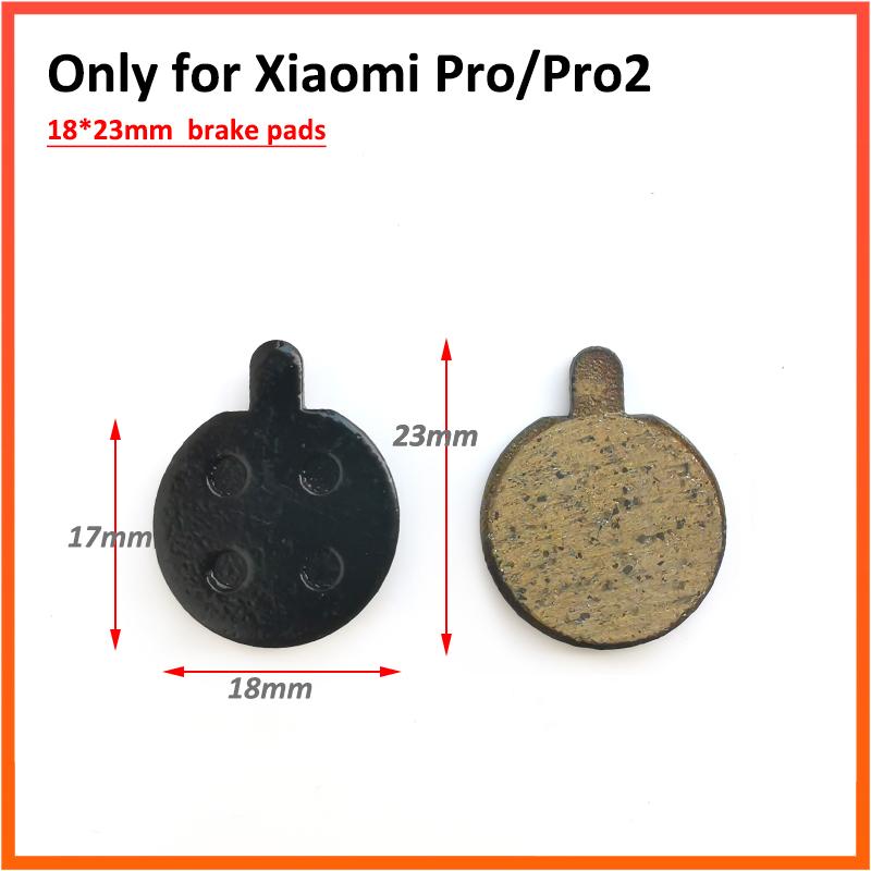 Má Phanh Cho Xiaomi PRO Xe Điện Bánh Sau Pro 2 Đĩa Phanh Nhựa Bán Kim Loại Ma Sát Tấm Phụ Kiện Color: 4pcs Pro version