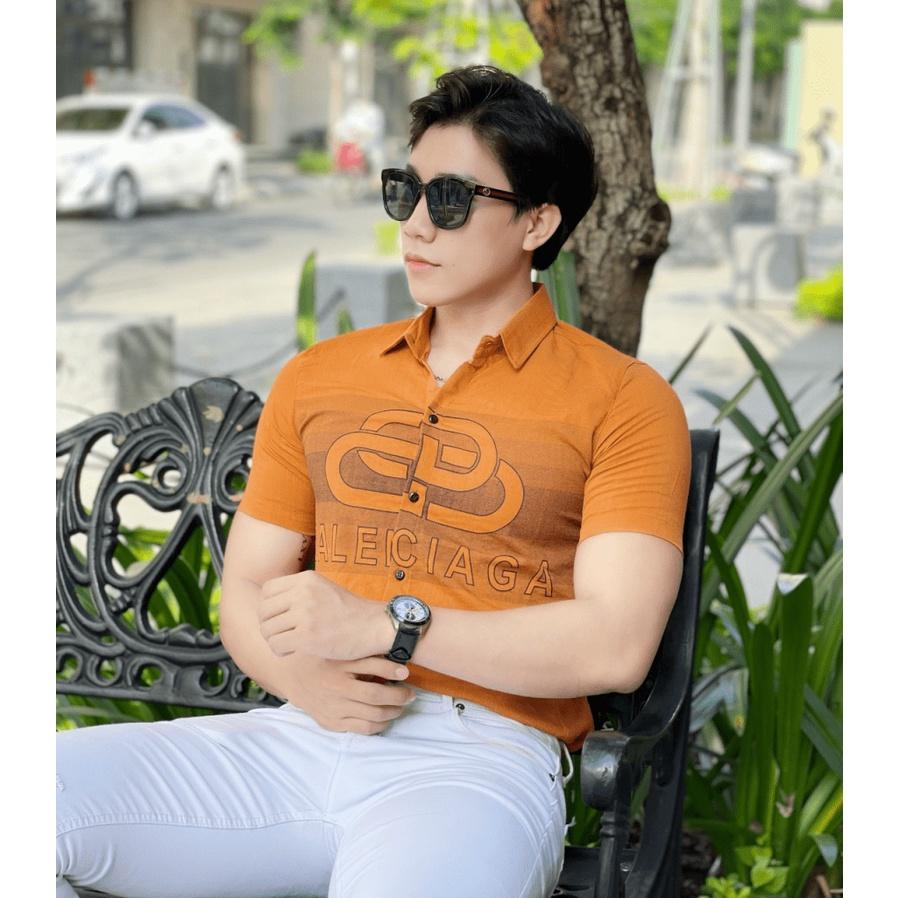 ÁO SƠ MI NAM NGẮN TAY ĐŨI THỜI TRANG NAM NAM TÍNH - THỜI TRANG LUXURY ĐẲNG CẤP THỜI TRANG NAM 1986
