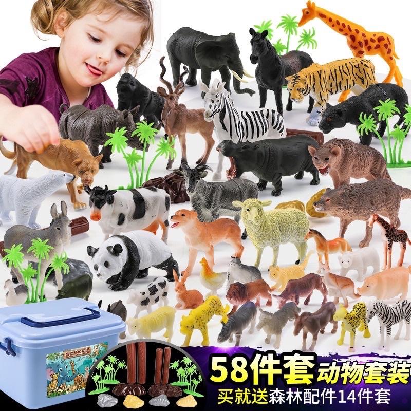 Bộ Thế Giới Động Vật 58 Chi Tiết