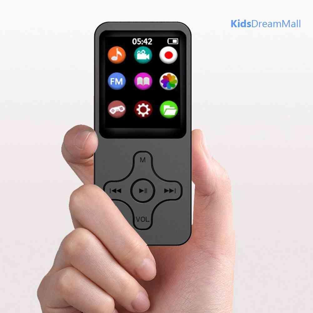 Máy Nghe Nhạc MP4 Video MP3 FM Radio Bluetooth 5.0 Dành Cho Học Sinh