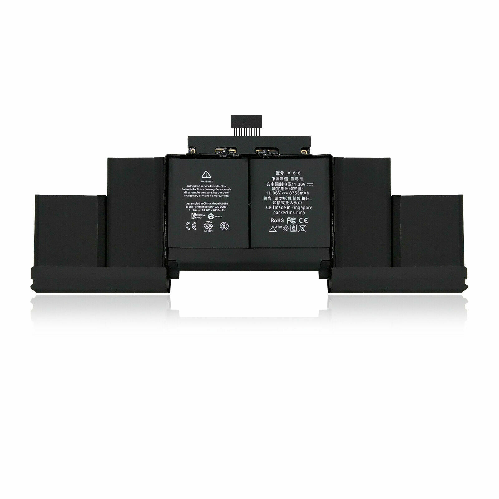 Pin dành cho Apple MacBook Pro A1618 A1398 15 11.36V