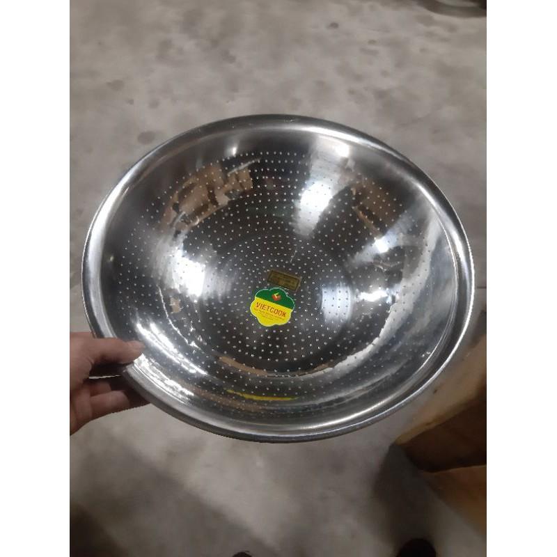 Rá inox vo gạo,lỗ nhỏ (CHÍNH HÃNG Vietcook) đủ size từ 32/34/36/38/40/42/44/46/48/50/52/54/56/58/60/ 62 inox 304chống rỉ