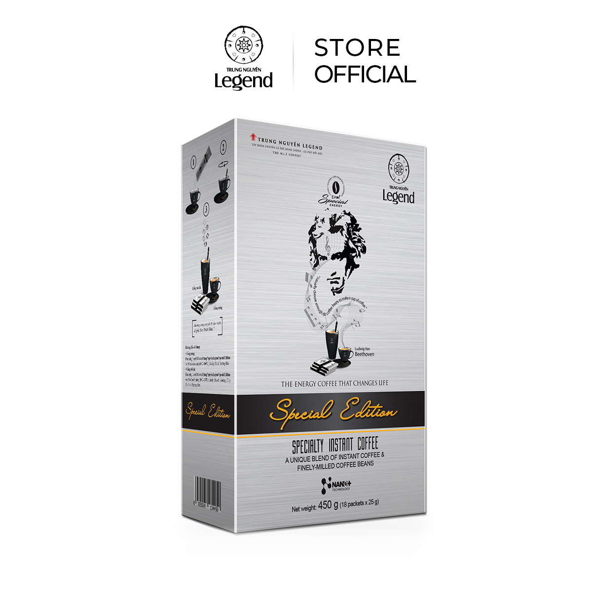 Cà Phê Hòa Tan Special Edition Trung Nguyên Legend - Hòa Tan sữa