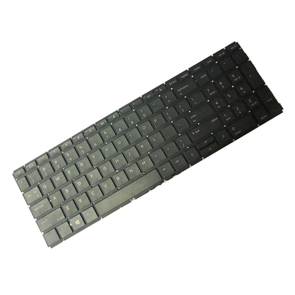 US Laptop Computer Notebook Keyboard fit for HP   450 G6 Black-frame