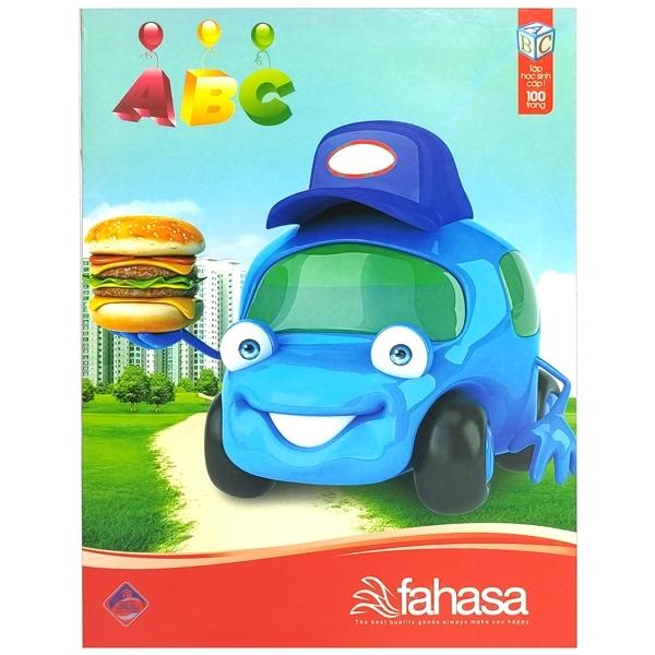 Combo 5 Tập Học Sinh 4 Ô Ly 100 Trang ĐL 80g/m2 - FAHASA (Mẫu Màu Giao Ngẫu Nhiên)