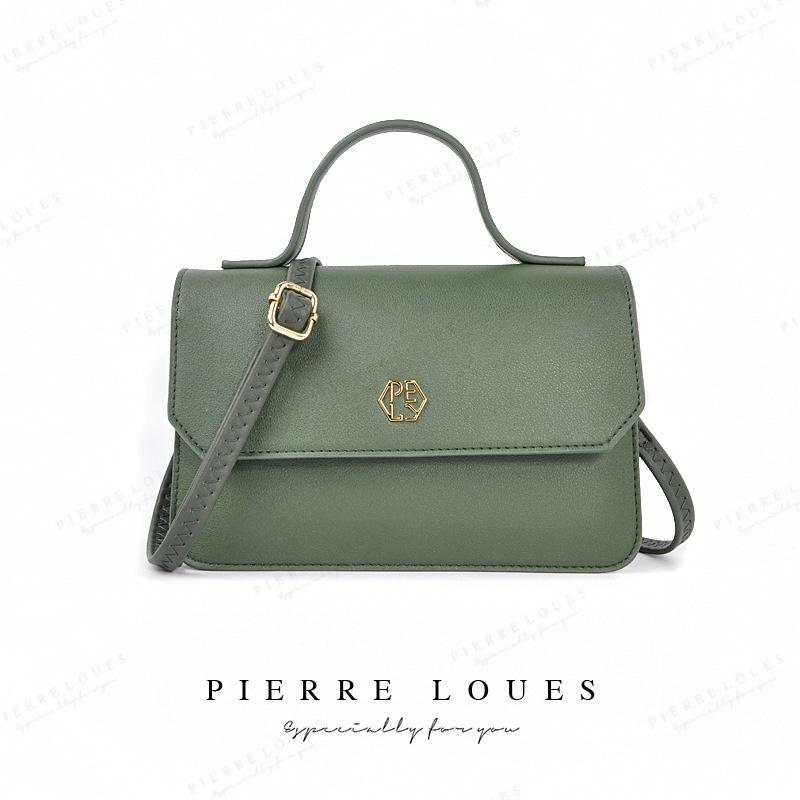 Túi đeo chéo nữ hàng hiệu Pierre Loues có quai cầm thời trang Hàn Quốc - PL51439