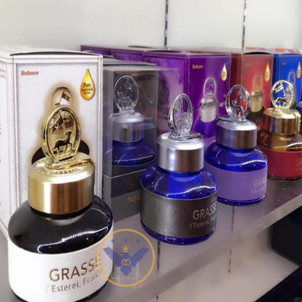 Nước hoa ô tô B'ullsone Grasse cao cấp tinh dầu thiên nhiên Pháp 110ml