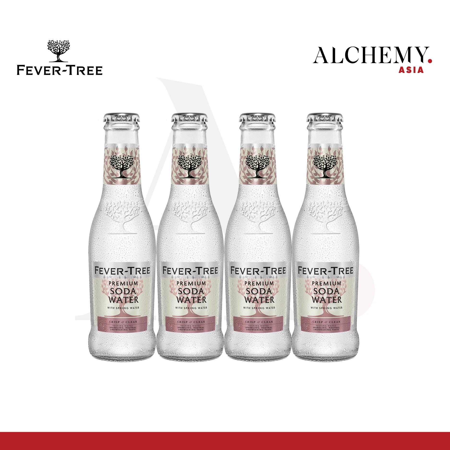 Nước giải khát có ga Fever Tree Premium SODA WATER 2x200ml