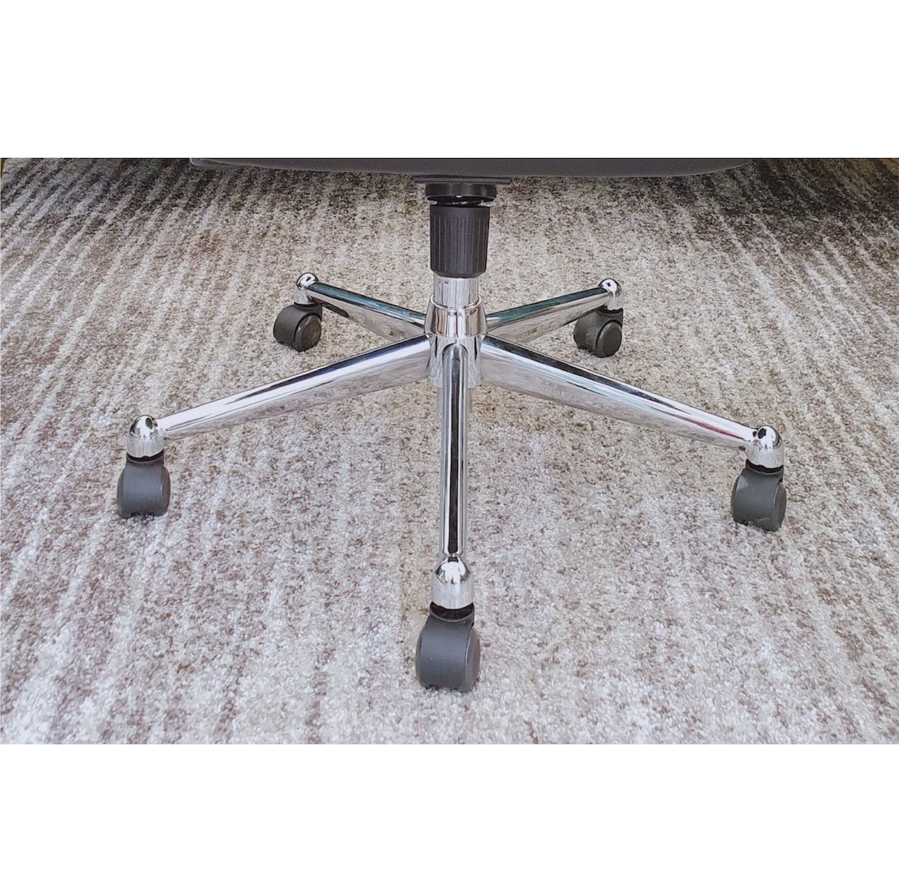 Ghế làm việc, Ghế giám đốc, Ghế chân xoay bọc da PU và Lưới cao cấp F94BS-1