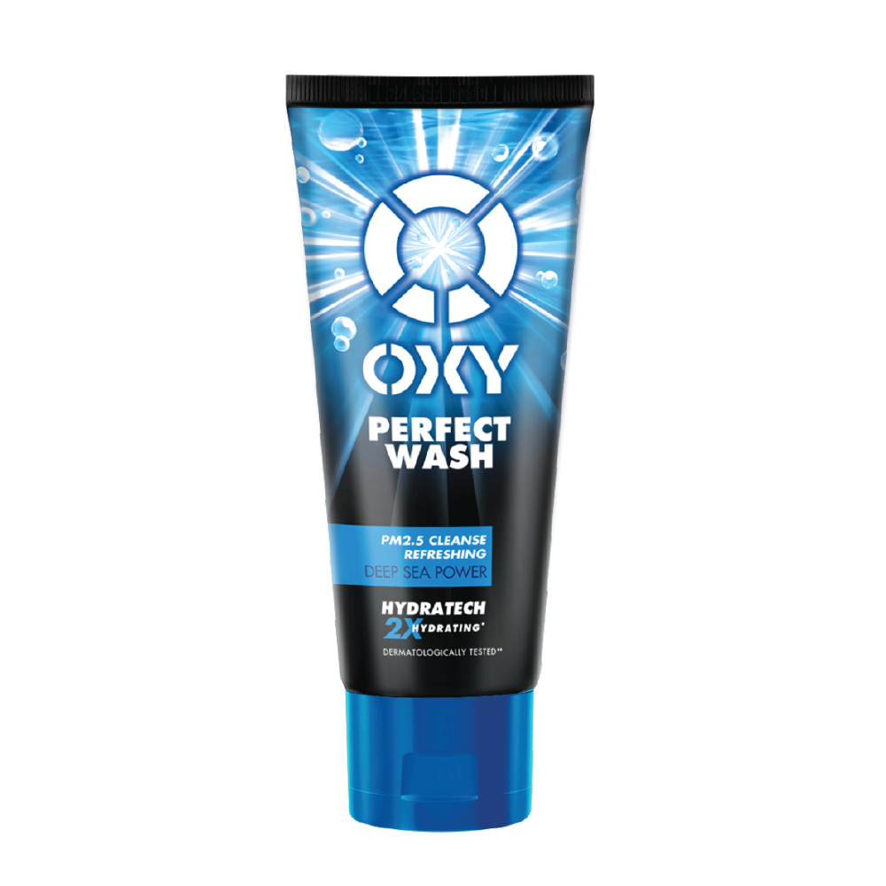 Kem Rửa Mặt Sạch Nhờn Mát Lạnh Oxy Perfect Wash