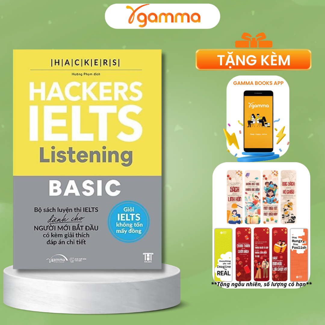 Sách Hackers IELTS Basic- Listening