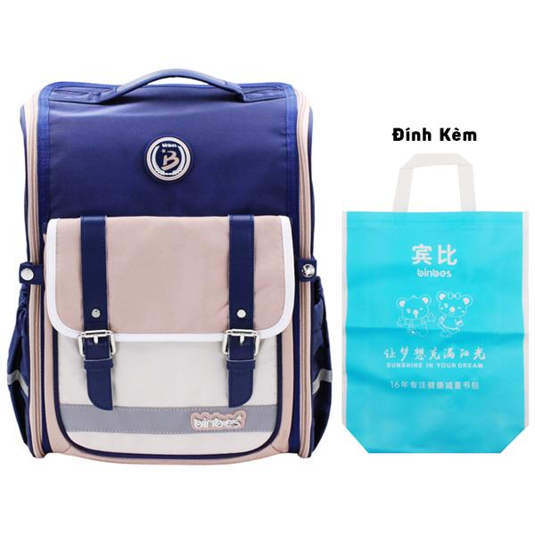 Ba Lô Chống Gù Học Sinh - Binbes B-3587 - Xanh Dương Đậm