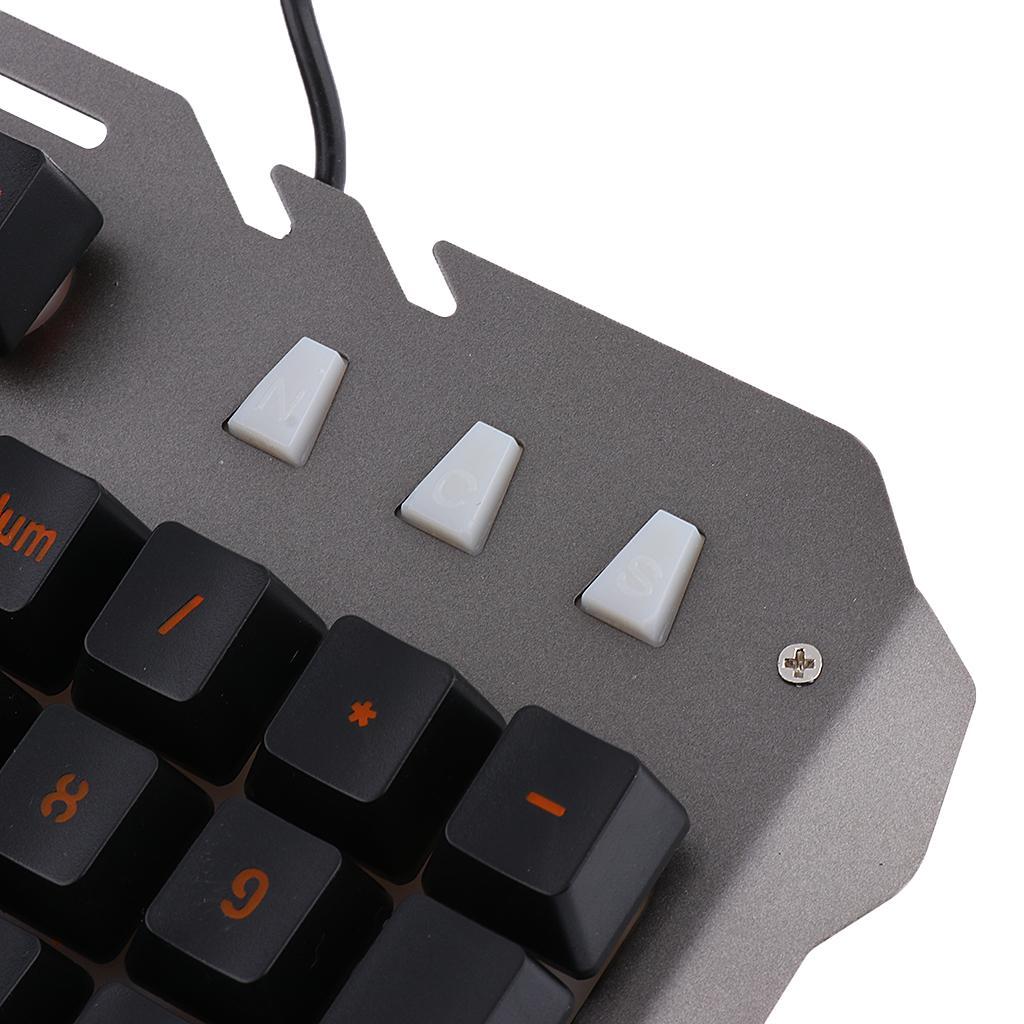 LED Illuminated Backlight Wired Mechanical Gaming