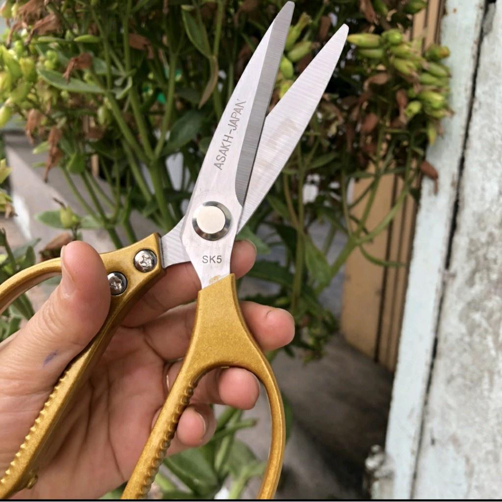 Kéo cắt gà SALE đa năng SK5 Nhật siêu cứng - Kéo Nhật nội địa cắt giấy, vải chuyên dụng