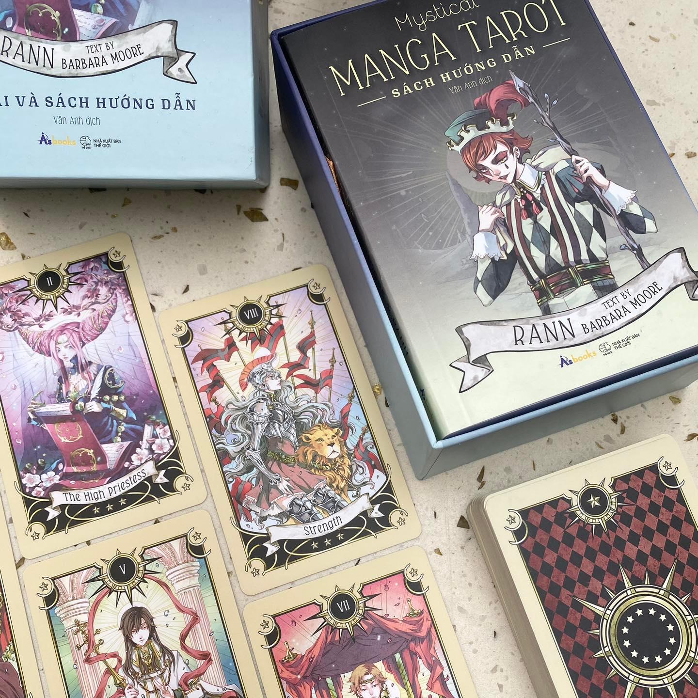 Boxset Việt Hoá - Mystical Manga Tarot (Bộ Bài Và Sách Hướng Dẫn)