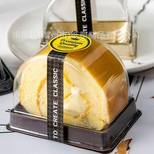 100 Hộp A93 Đựng Bánh Cuộn Lát Nhỏ - Bông Lan Kem Mini