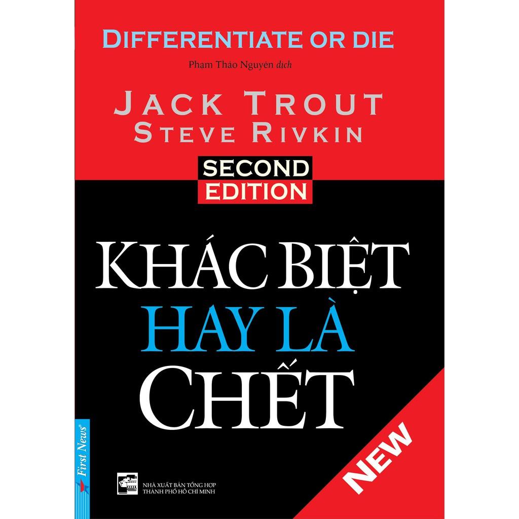 Sách - Combo Khác Biệt Để Bứt Phá + Khác Biệt Hay Là Chết - First News