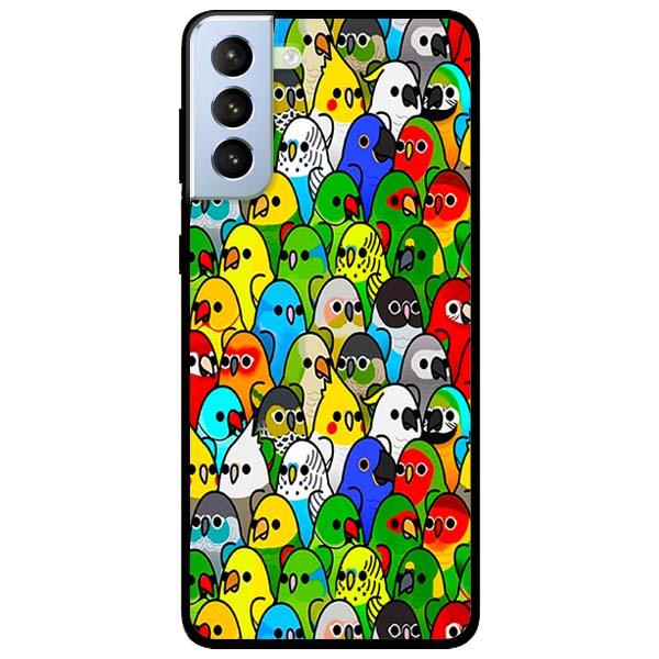 Ốp lưng dành cho Samsung Galaxy S21 / S21 Plus / S21 Ultra / S21 FE 5G - Nhiều Chú Vẹt