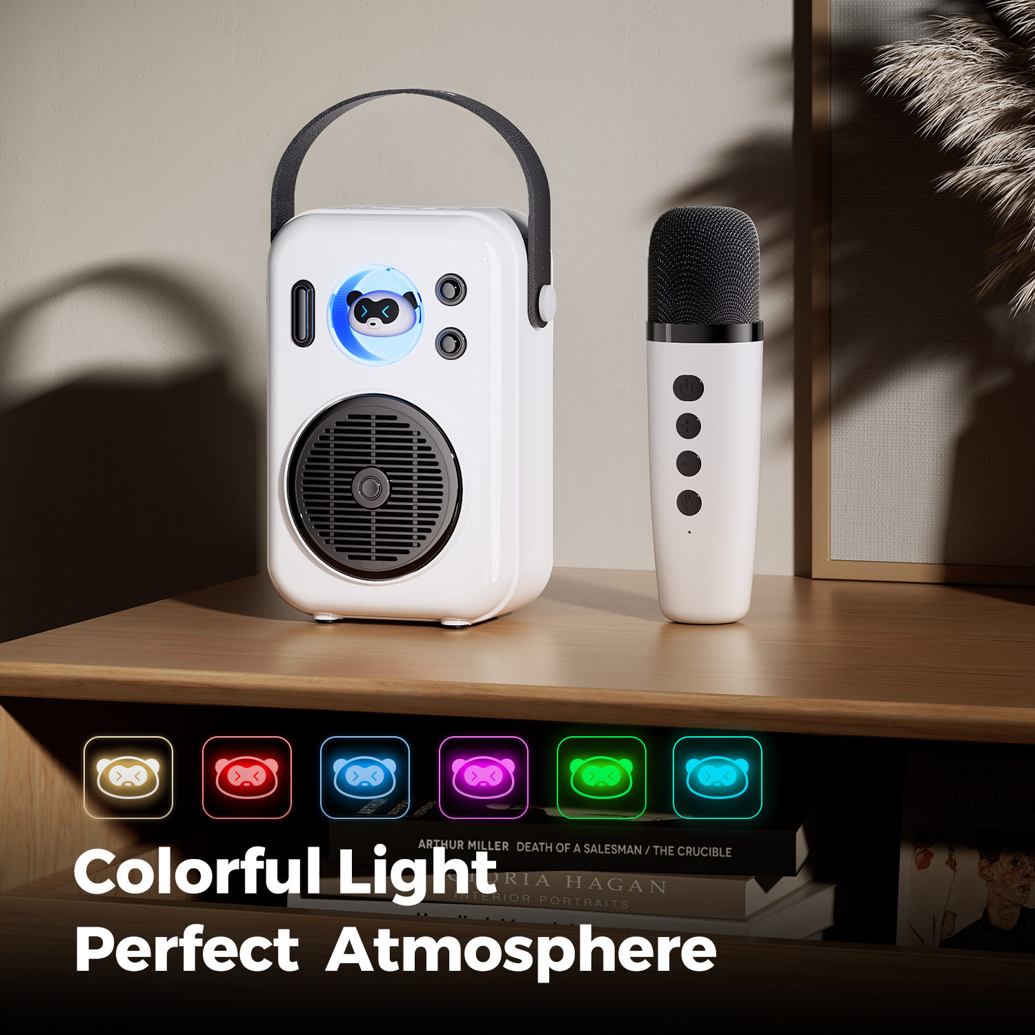 Loa Karaoke Bluetooth Mini SoundPEATS Hi Singing | Kèm 1 Micro | Connect AUX TF | Âm Thanh Sống Động - Hàng Chính Hãng
