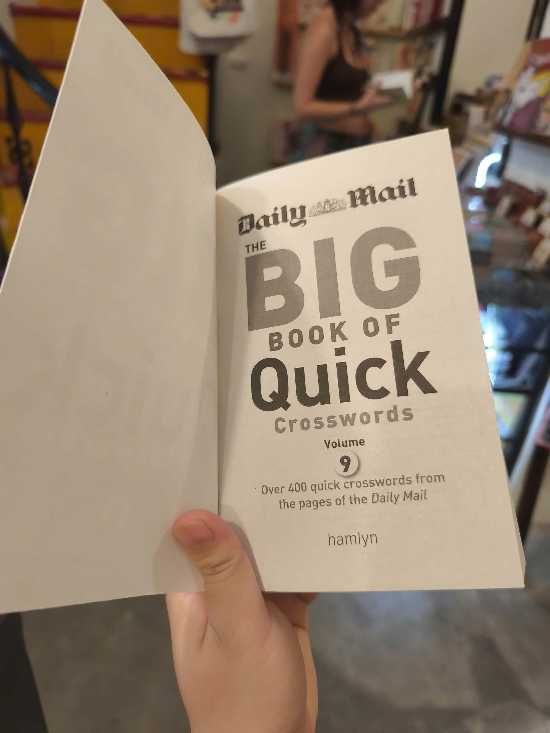 Sách - Big Book of Quick Crosswords 9 | Games / Ngoại văn Nhập khẩu UK / Trò chơi ô chữ giải trí