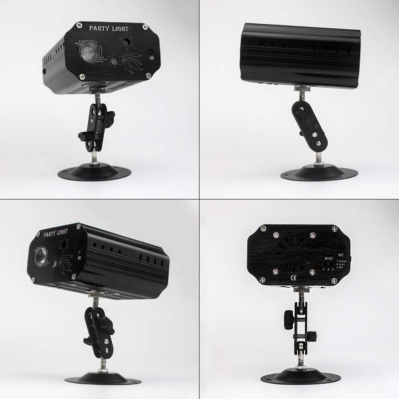 Đèn Laser Mini Điều Khiển Bằng Giọng Nói Cho Phòng Dj