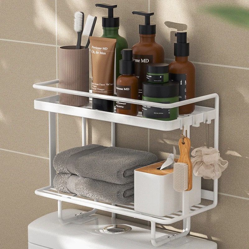 Kệ đặt toilet 2 tầng Bathroom Carbon Steel Rack