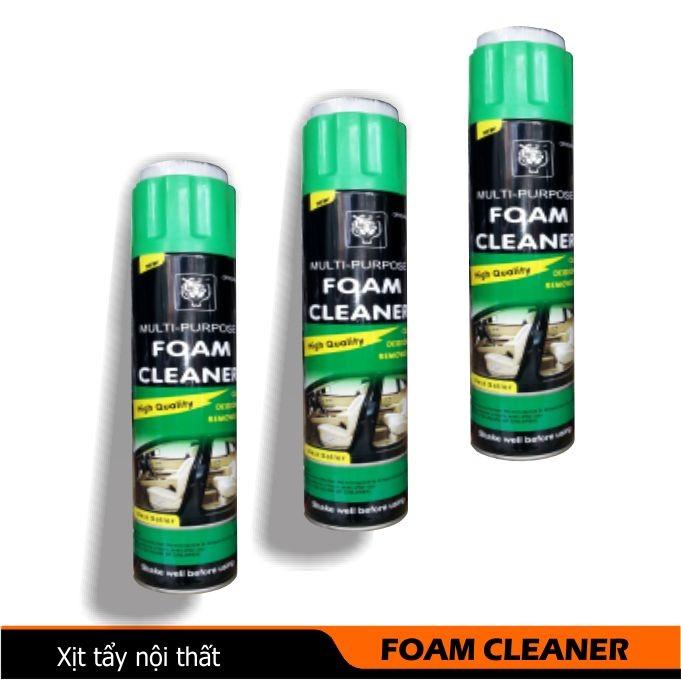 Chai xịt tẩy nội thất ghế da, nỉ ô tô - văn phòng FOAM CLEANER