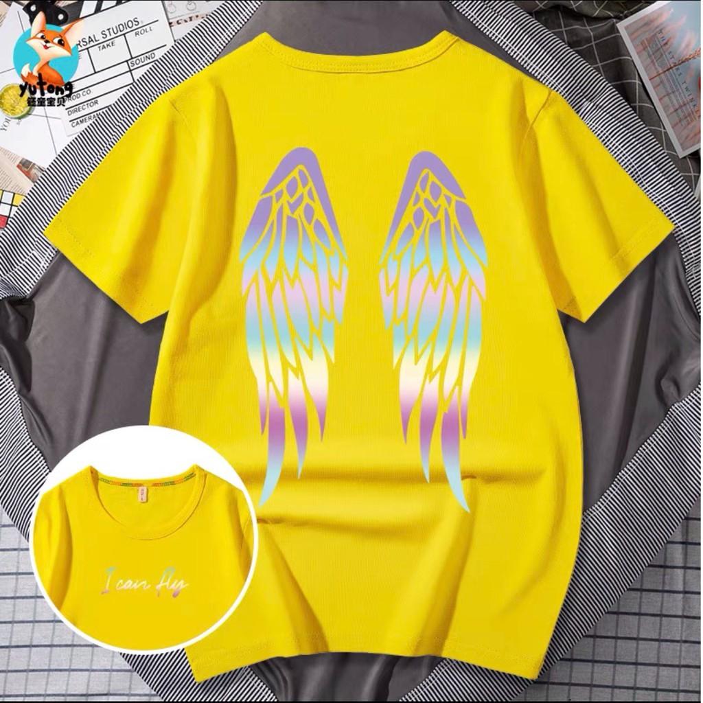 Bộ đồ bé trai Con Xinh cotton phản quang FLY set quần áo trẻ em từ 5 đến 14 tuổi