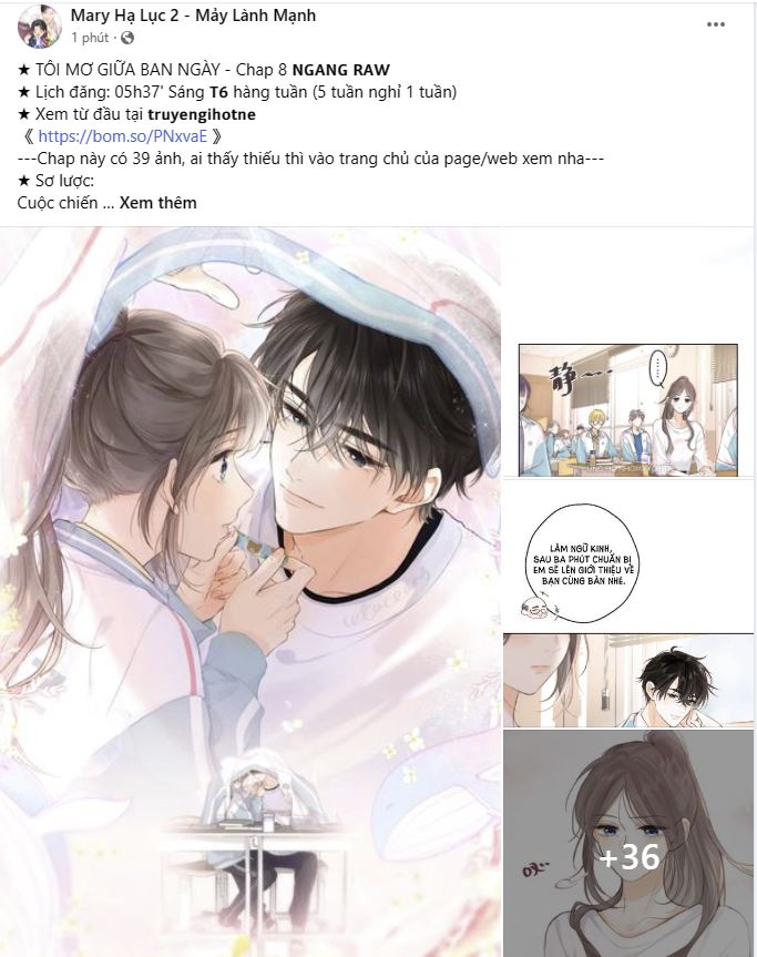Tôi Mơ Giữa Ban Ngày chapter 8.1 - Trang 3