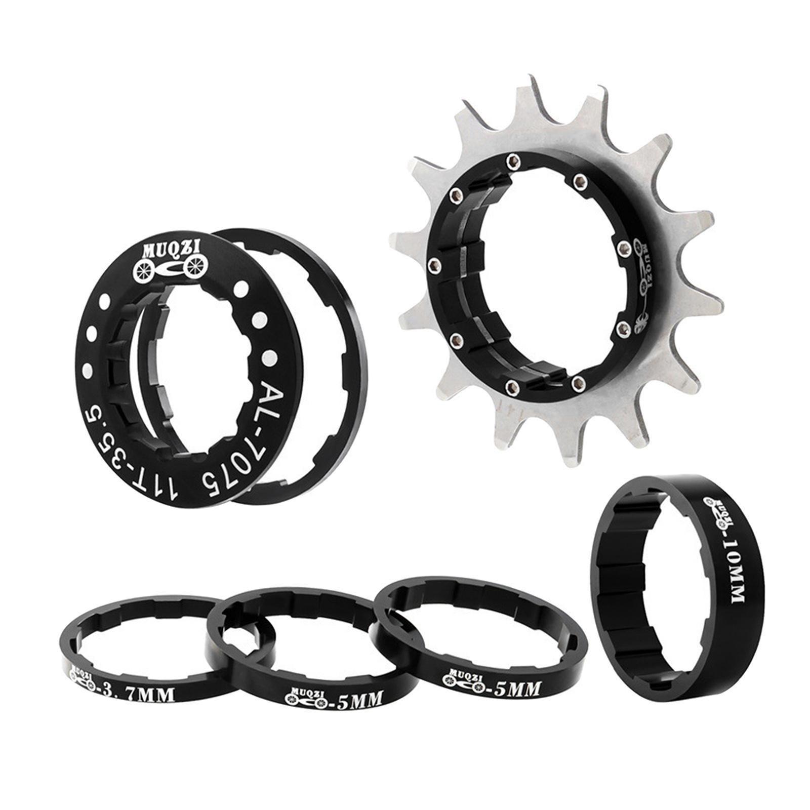 14T Single Speed Flywheel Adapter  Spacers Removeable Cog