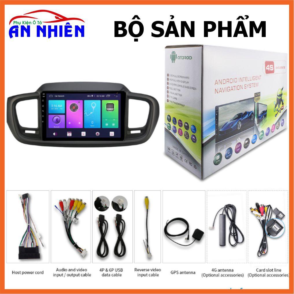 Màn Hình 10 inch Cho Xe SORENTO (2015-2020) - Màn Hình DVD Android Tặng Kèm Mặt Dưỡng Giắc Zin Cho KIA Sorento