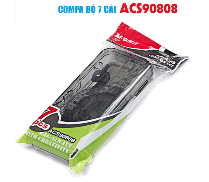 Compass M&G ACS90808 được làm từ kim loại cứng cáp, không gỉ sét, độ bền cao