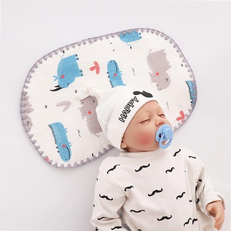 Gối Xô Nhăn 10 Lớp Cho Bé Sơ Sinh