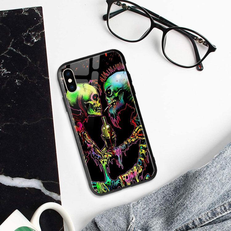 Ốp Lưng Bộ Xương Cao Cấp dafnh cho Iphone 6/6Plus/6S/6S Plus/7/7Plus/8/8Plus/X/Xs/Xs Max/11/11 Promax/12/12 Promax Lpc20120001
