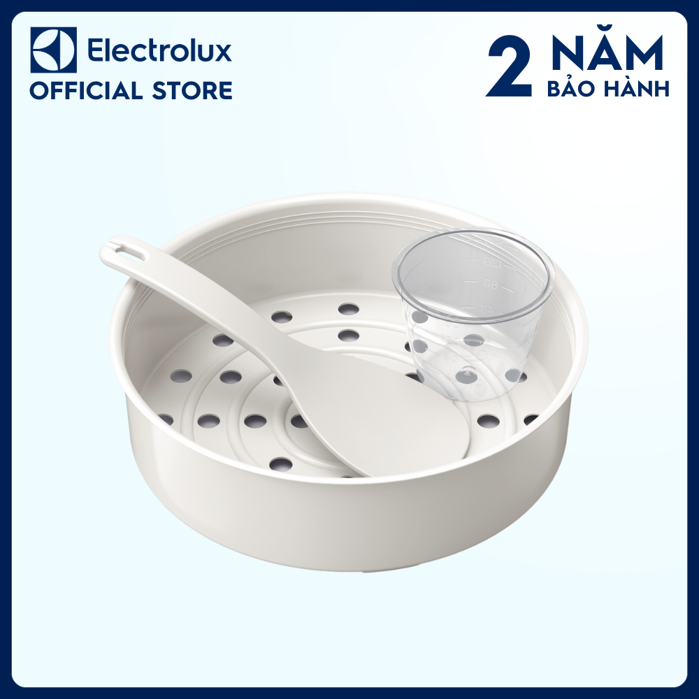 Nồi cơm điện Electrolux E4RC1-350B - Thiết kế đa năng, phù hợp cho gia đình đông người, dễ dàng vệ sinh [Hàng chính hãng]