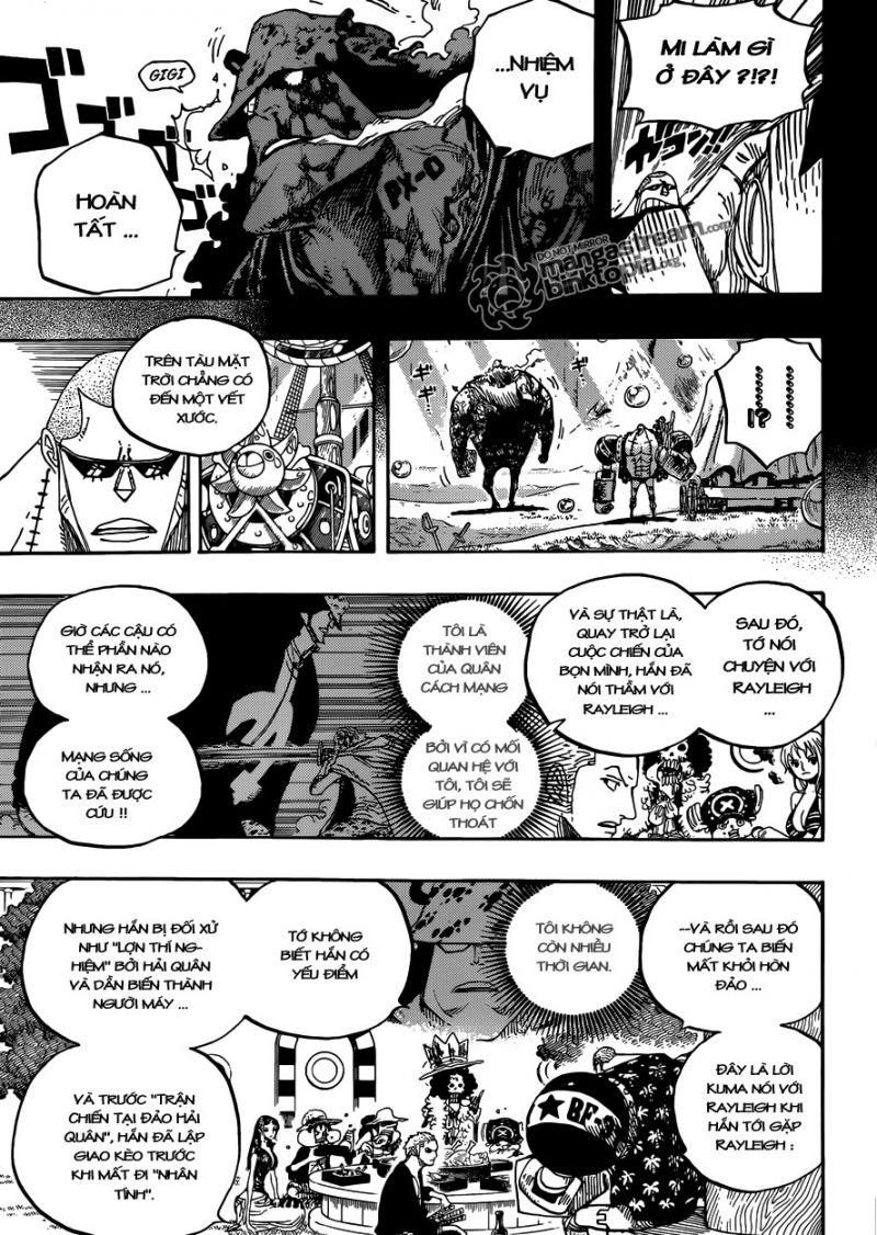 đảo hải tặc - one piece chapter 603 14