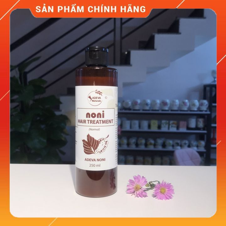 Nước gội thảo mộc Trái nhàu (có bọt) - Giảm gàu ngứa, kích thích mọc tóc từ tinh dầu thiên nhiên 250 ml - Adeva Noni