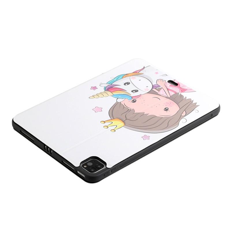 Ốp lưng da nắp gập in hình cho Lenovo Tab M10 TB-X605FC TB-X605LC