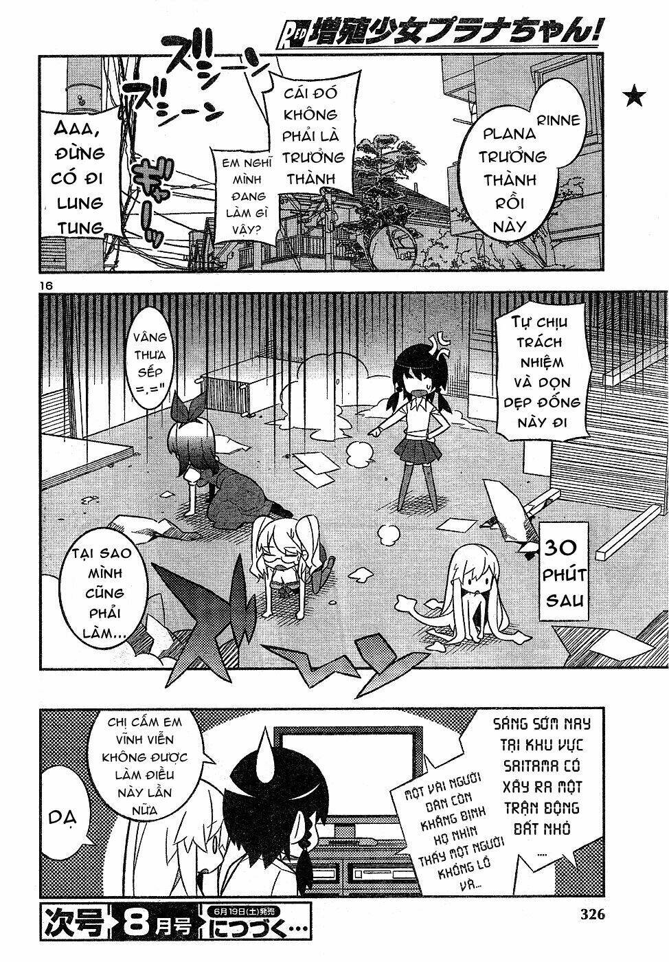 plana -cô bé rắc rối ! chapter 4 17