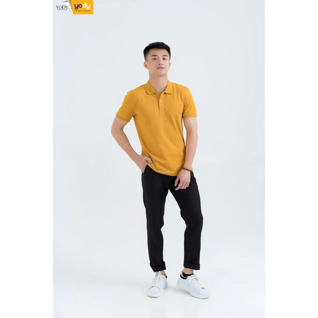 Áo Polo Nam Pique Chính Hãng YODY, Áo Thun Polo Nam Thoáng Mát Kháng Khuẩn Co Dãn Thấm Mồ Hôi Hữu Hiệu APM3067