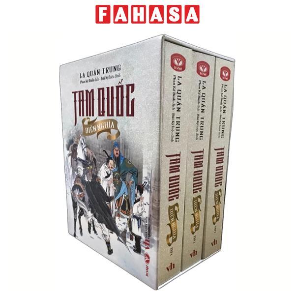 Sách - Boxset Tam Quốc Diễn Nghĩa (Hộp 3 Tập)