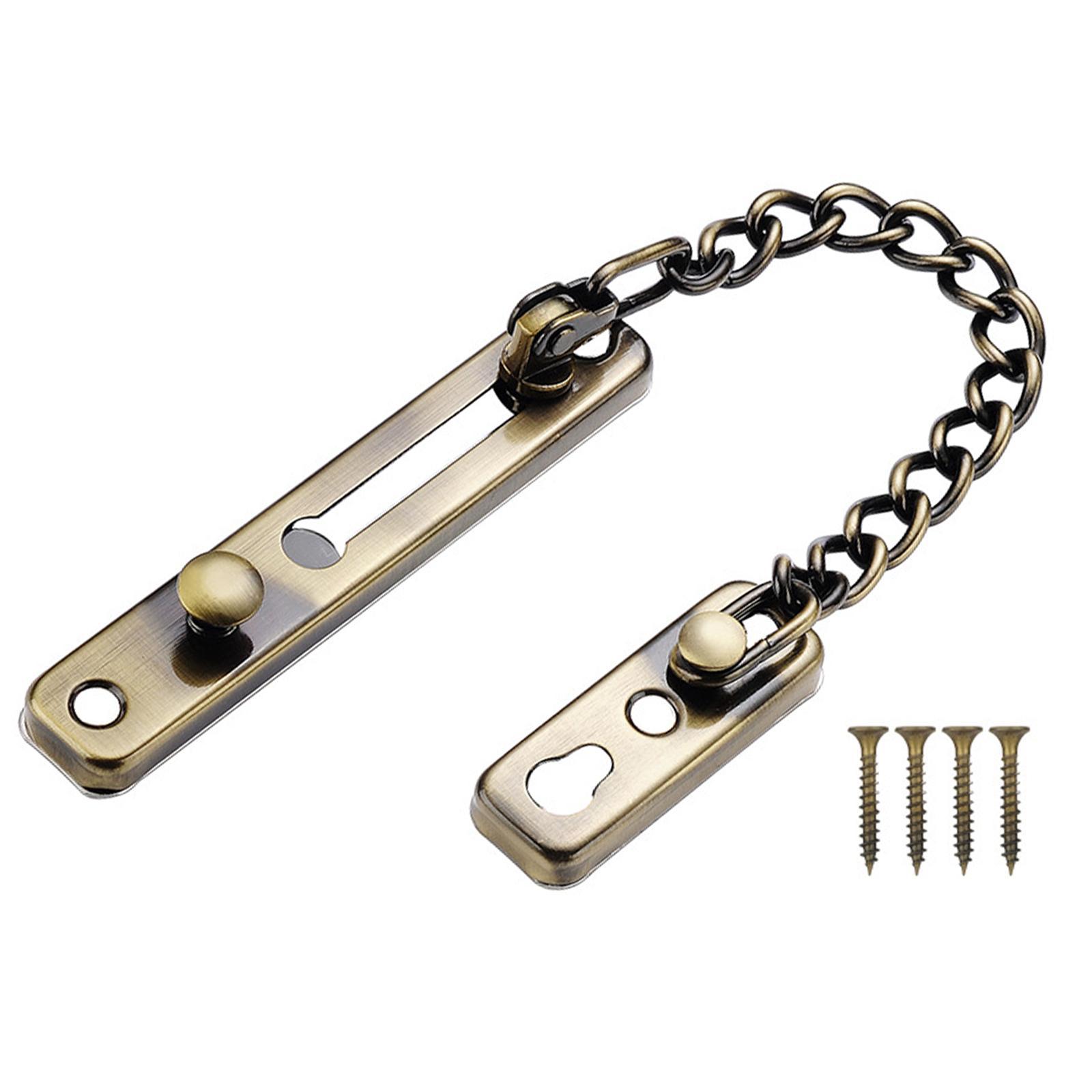 Stainless Door Chain Lock Home Bedroom Hotel Family Chain for Door