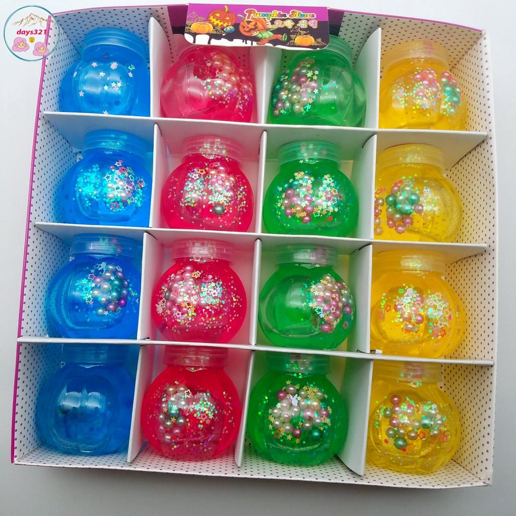 SLIME BÍ NGÔ CHARM SAO CỐM XỐP 6 màu dạng lỏng Slam thiết kế độc đáo ấn tượng squishy