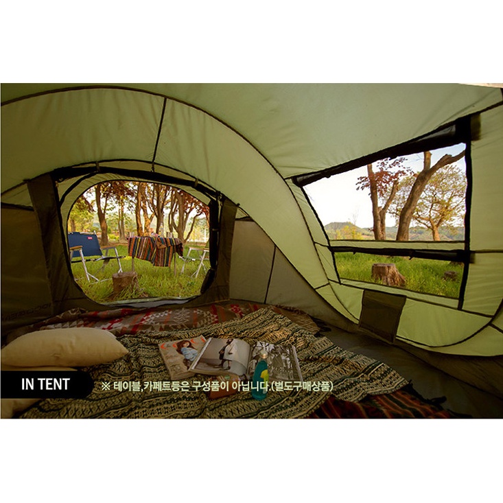 Lều Cắm Trại dã ngoại tự bung cho 6 người FastCamp - hàng cao cấp