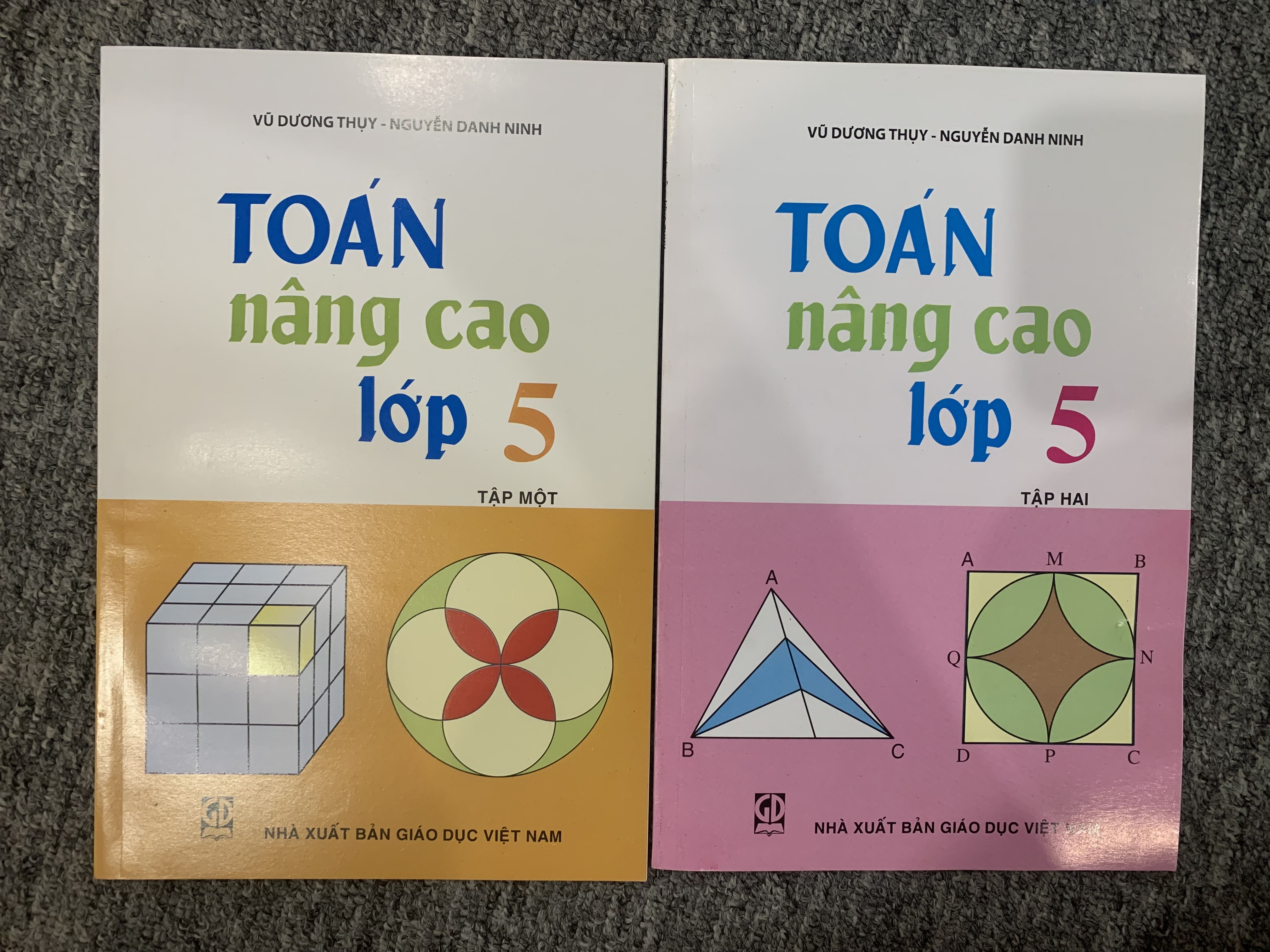 Sách - (Combo 2 tập) Toán Nâng Cao Lớp 5