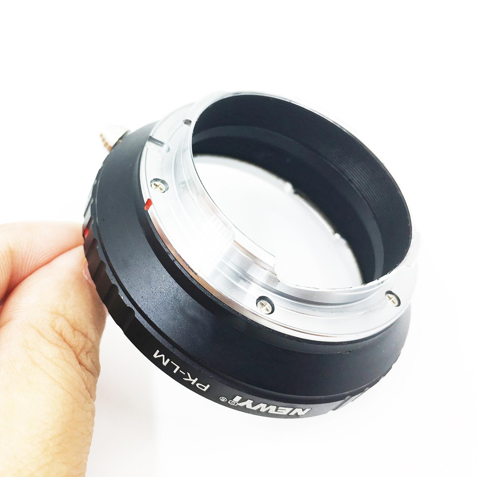 PK-LM Alloy Manual Lens Adapter fit Techart LM-EA7 for Pentax K Durable