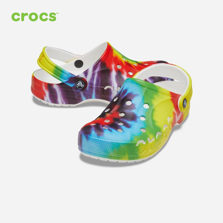 Giày lười unisex Crocs FW Baya Clog U Tie Dye Multi - 206883-90H