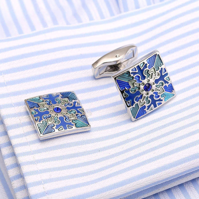 Bộ Khuy Măng Sét - Cufflink Hàng Cao Cấp QT1367
