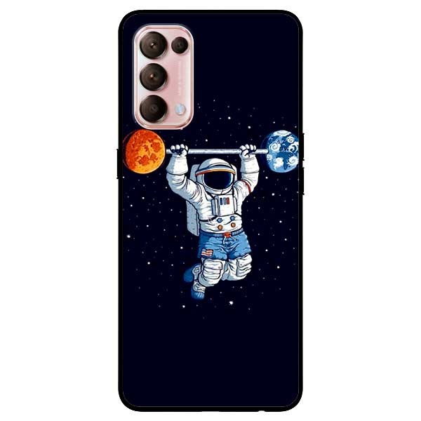 Ốp lưng dành cho Oppo Reno 5 mẫu Phi Hành Gia
