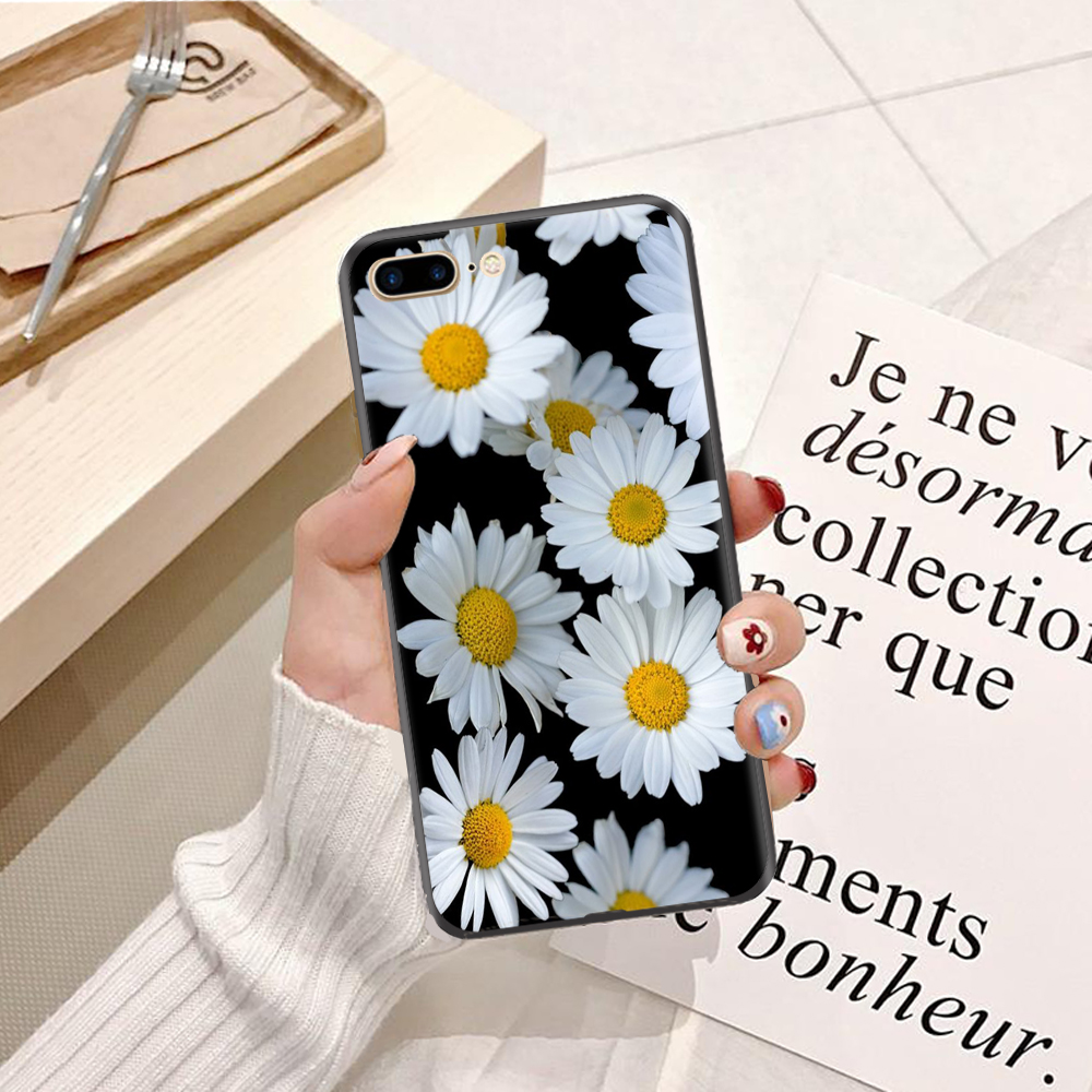 Ốp lưng điện thoại iPhone 7 Plus viền silicon dẻo TPU  hình Hoa Cảnh - Hàng chính hãng